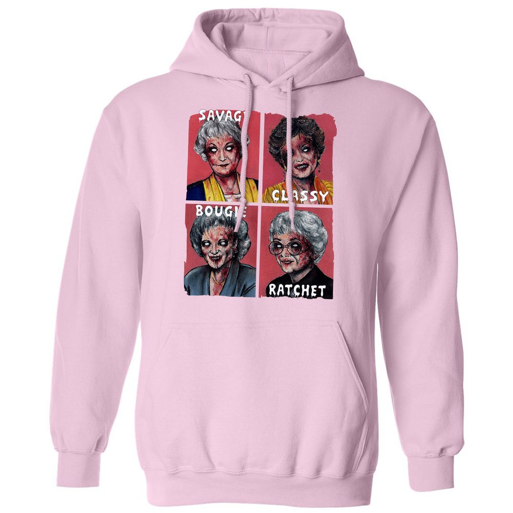Classic Unisex Hoodie - 6FM9UL62 - Light Pink - 3