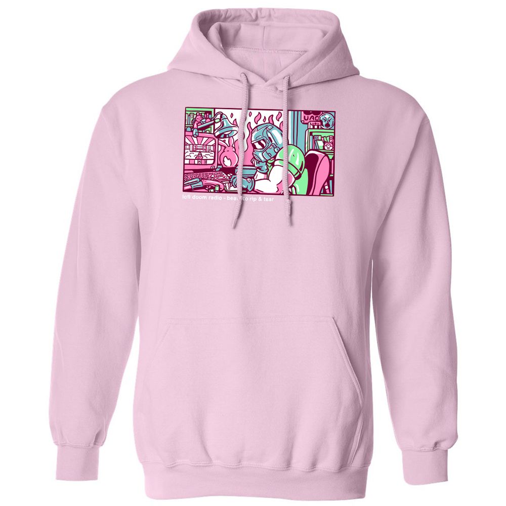 Classic Unisex Hoodie - E7NZ3N2S - Light Pink - 3