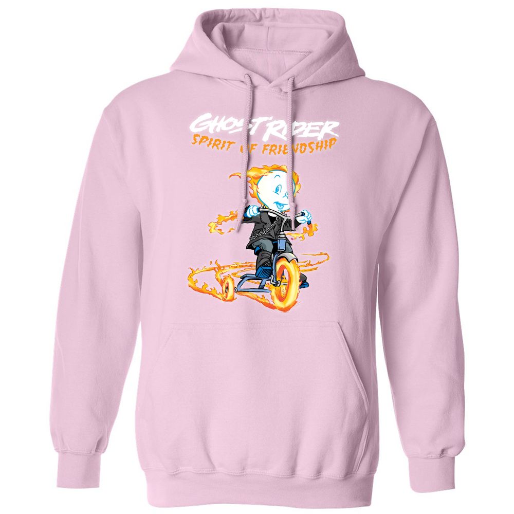 Classic Unisex Hoodie - P7U1SQ2B - Light Pink - 3