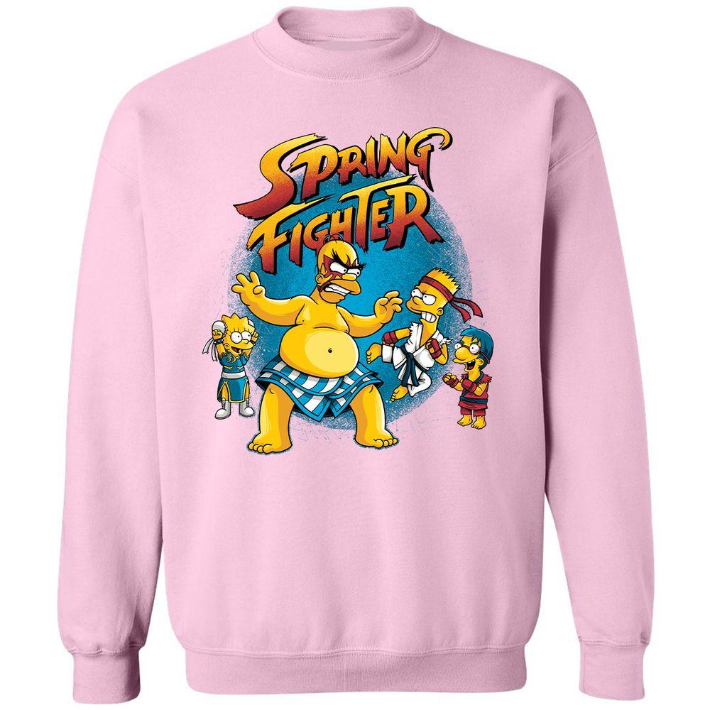 Classic Unisex Sweatshirt - GTW75Z9Y - Light Pink - 3