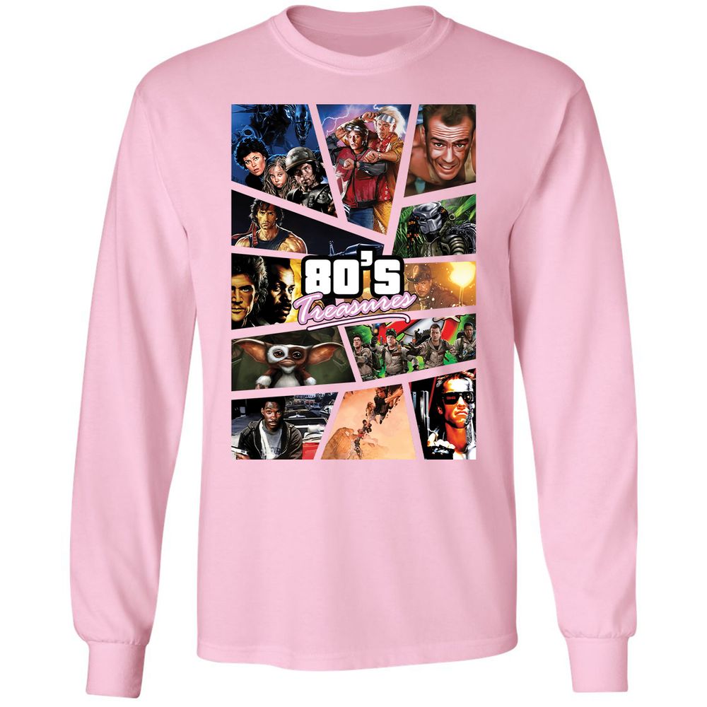 Long Sleeve T-Shirt - V1UA9A2R - Light Pink - 3
