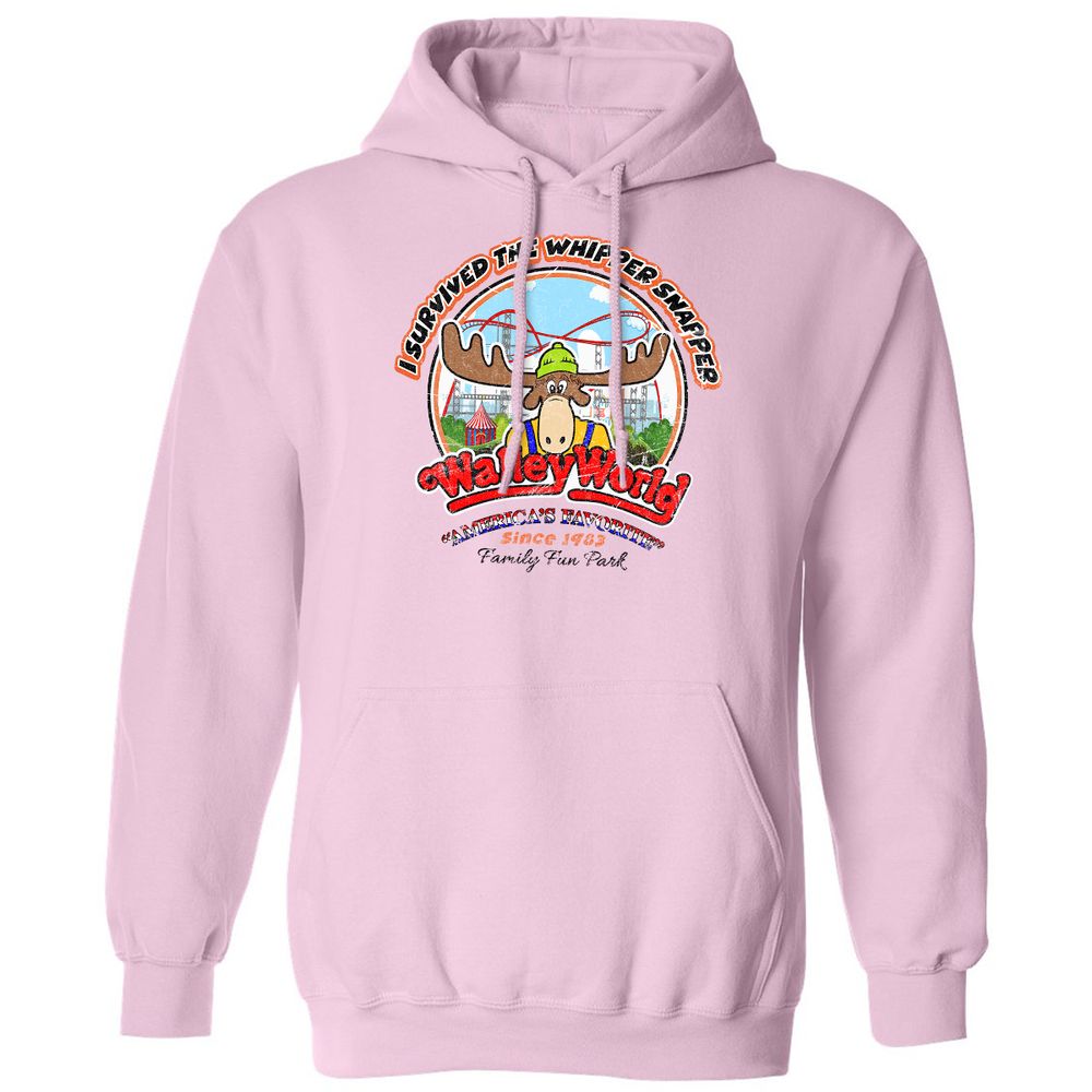 Classic Unisex Hoodie - DX86GJ75 - Light Pink - 3