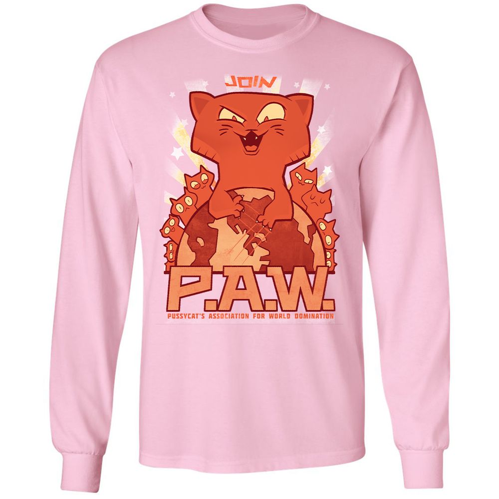 Long Sleeve T-Shirt - AY8AEGCU - Light Pink - 3