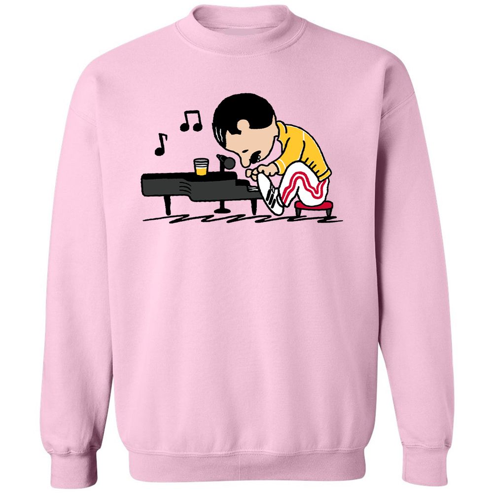 Classic Unisex Sweatshirt - PS4K6PGR - Light Pink - 3