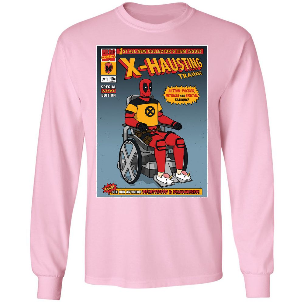 Long Sleeve T-Shirt - NWHKGTDN - Light Pink - 3