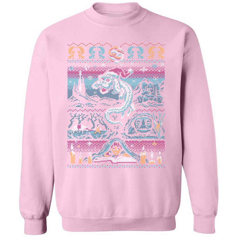 Classic Unisex Sweatshirt - 7NDSTEJ5 - Light Pink - 3