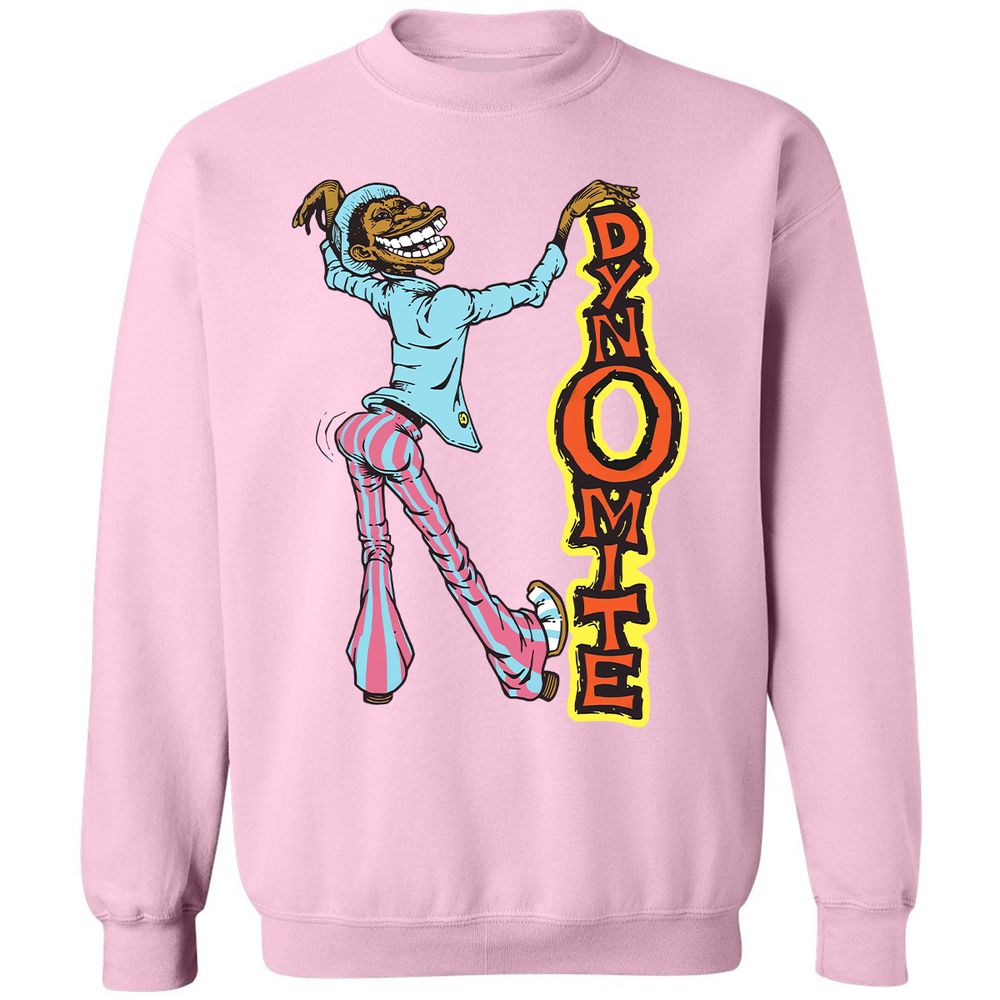 Classic Unisex Sweatshirt - T81YPDWV - Light Pink - 3