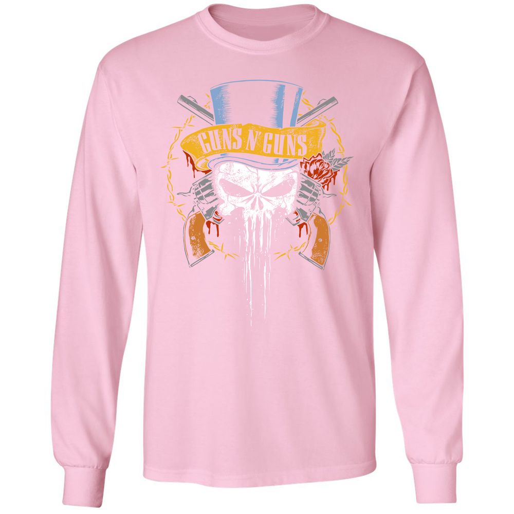 Long Sleeve T-Shirt - 54VQEY7G - Light Pink - 3