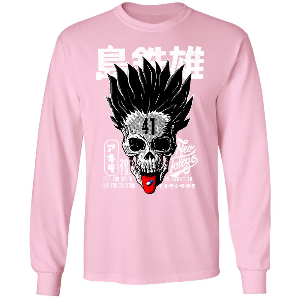 Long Sleeve T-Shirt - LEGYD2K7 - Light Pink - 3