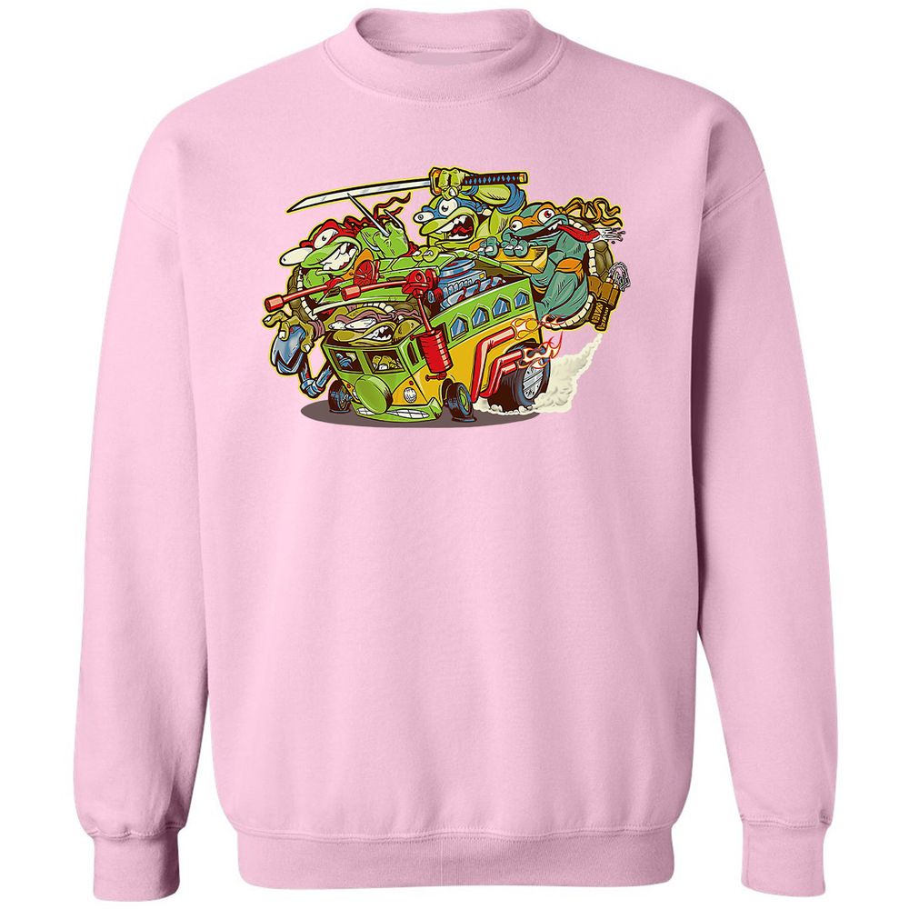 Classic Unisex Sweatshirt - CTDEFLTE - Light Pink - 3