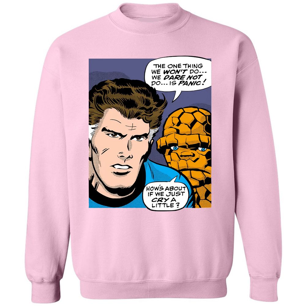 Classic Unisex Sweatshirt - CWPWJZ3Z - Light Pink - 3