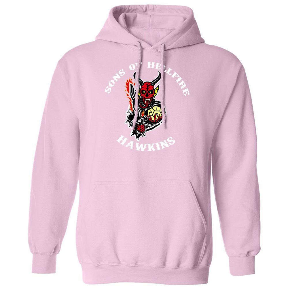 Classic Unisex Hoodie - J9AT8JM7 - Light Pink - 3