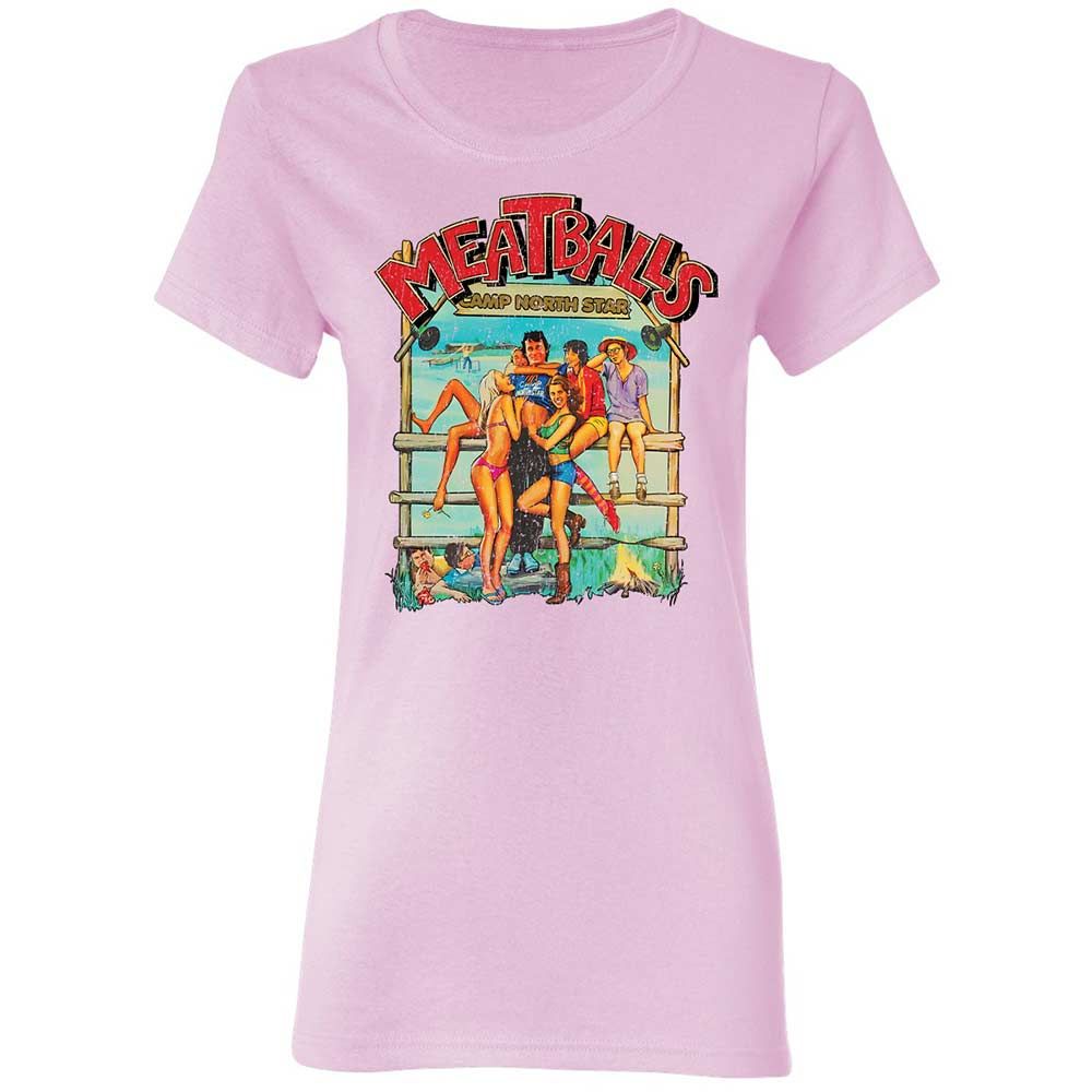 Women's T-Shirt - TPM2NRZ4 - Light Pink - 3
