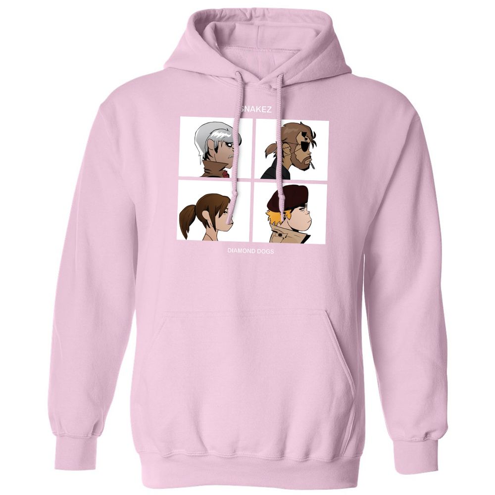 Classic Unisex Hoodie - QB94ADSX - Light Pink - 3