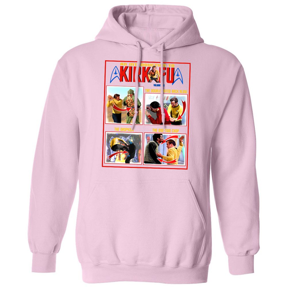 Classic Unisex Hoodie - 87Q36DZU - Light Pink - 3