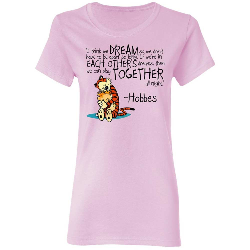 Calvin Hobbes Dreams - Light Pink - 3