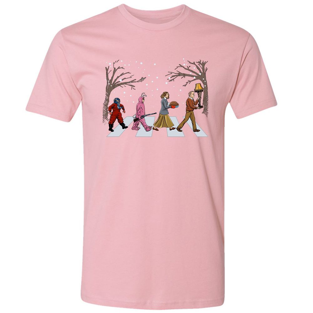 Premium Unisex T-Shirt - MNXCVNAC - Light Pink - 3