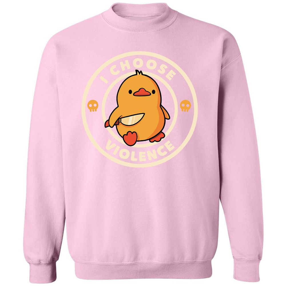Classic Unisex Sweatshirt - R2HBRWL9 - Light Pink - 3
