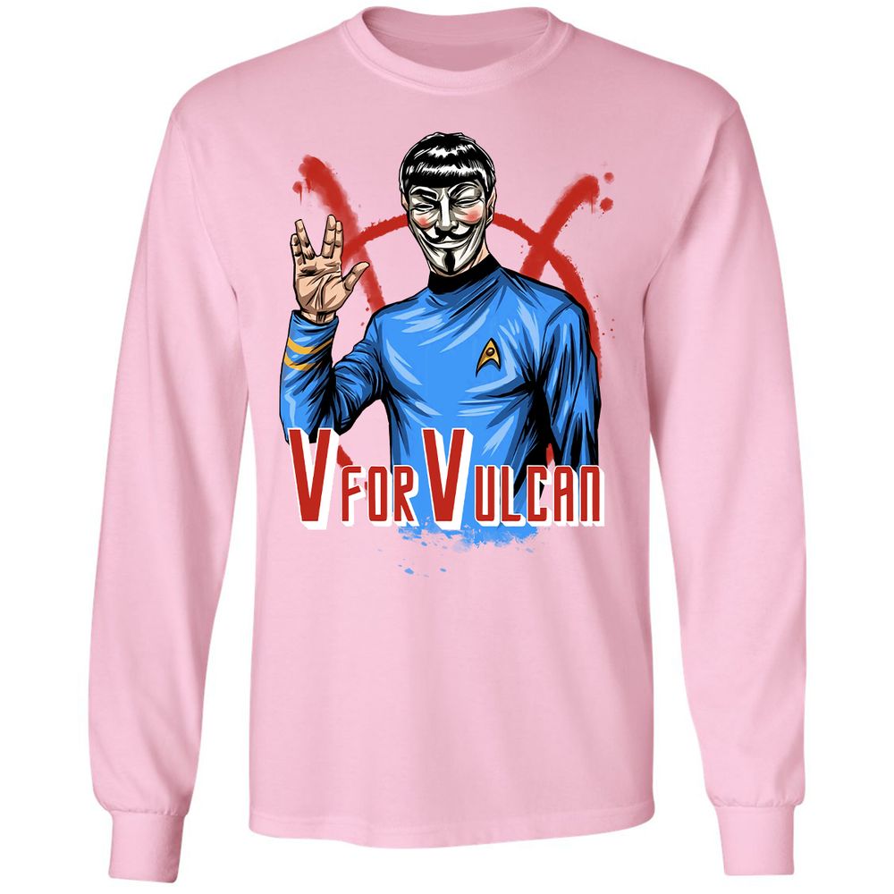 Long Sleeve T-Shirt - M1CHUQ8X - Light Pink - 3