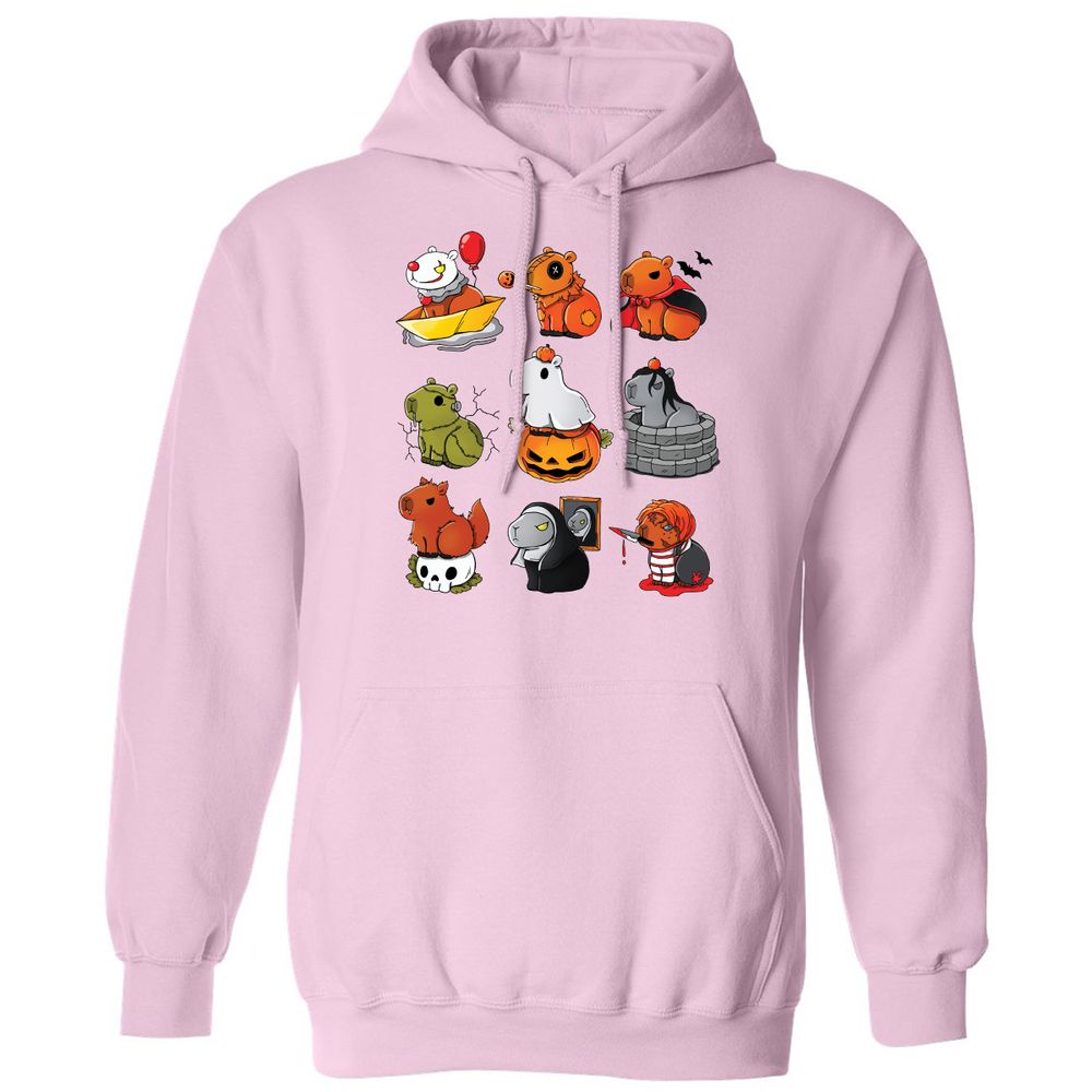 Classic Unisex Hoodie - FDYPVSPT - Light Pink - 3