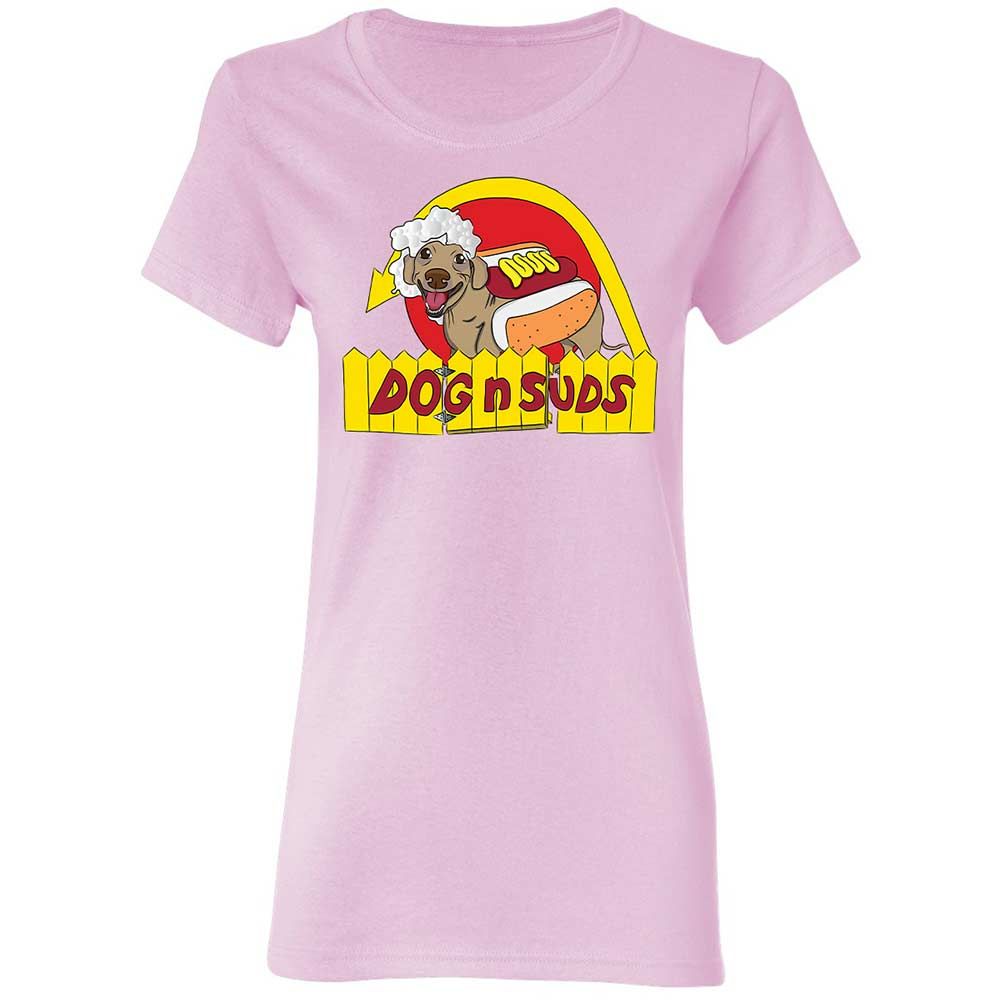 Dog n Suds Dachshund - Light Pink - 3