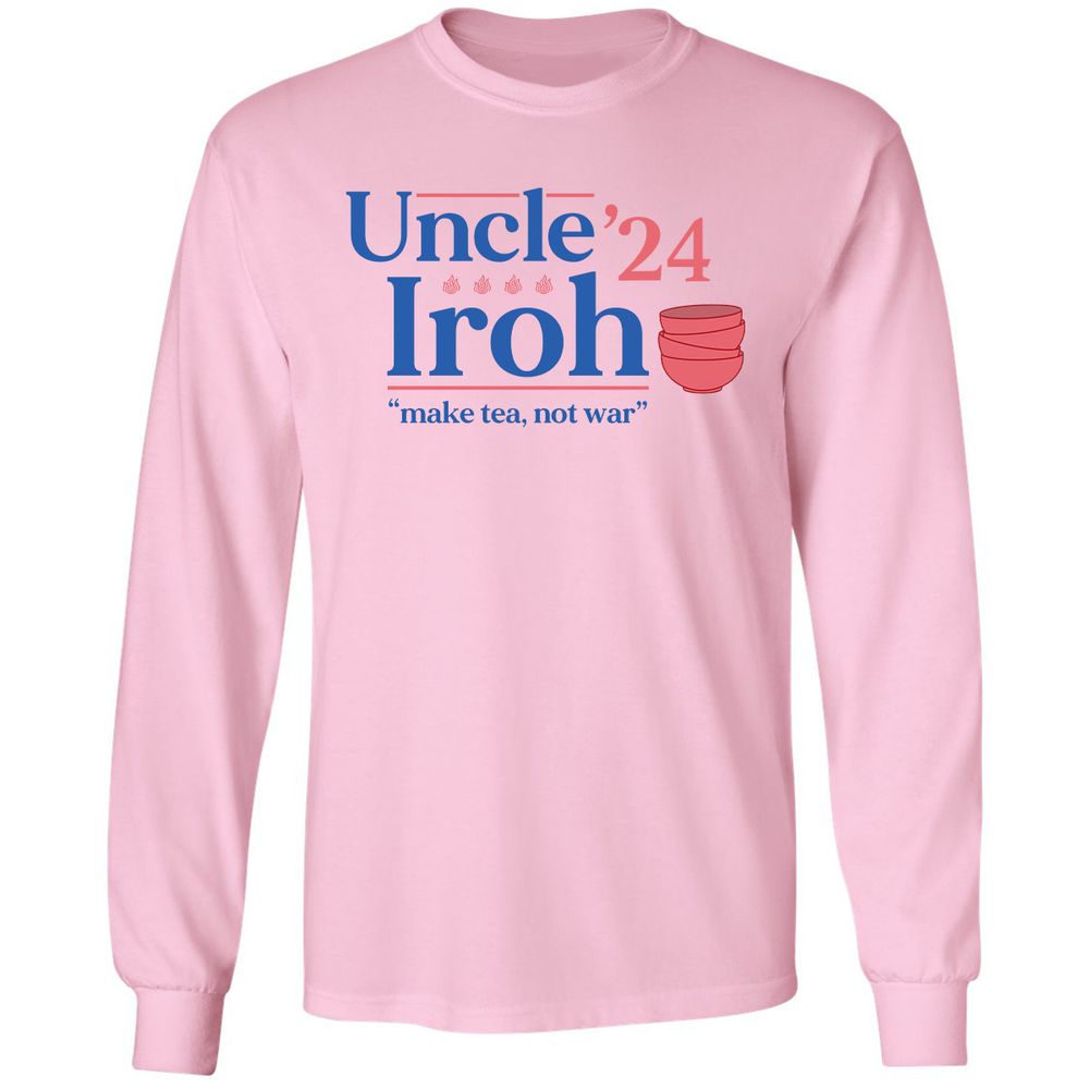 Long Sleeve T-Shirt - T8ZSFQGU - Light Pink - 3