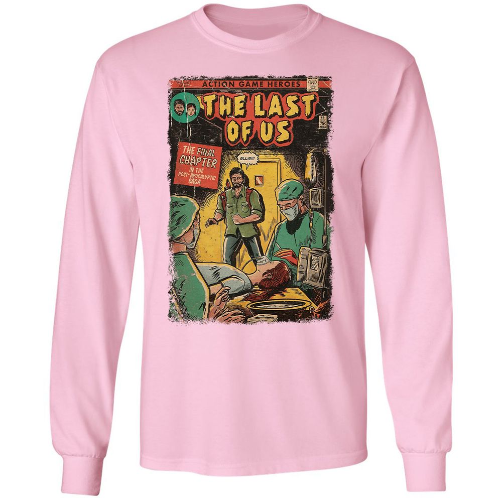 Long Sleeve T-Shirt - RTUZYNKB - Light Pink - 3