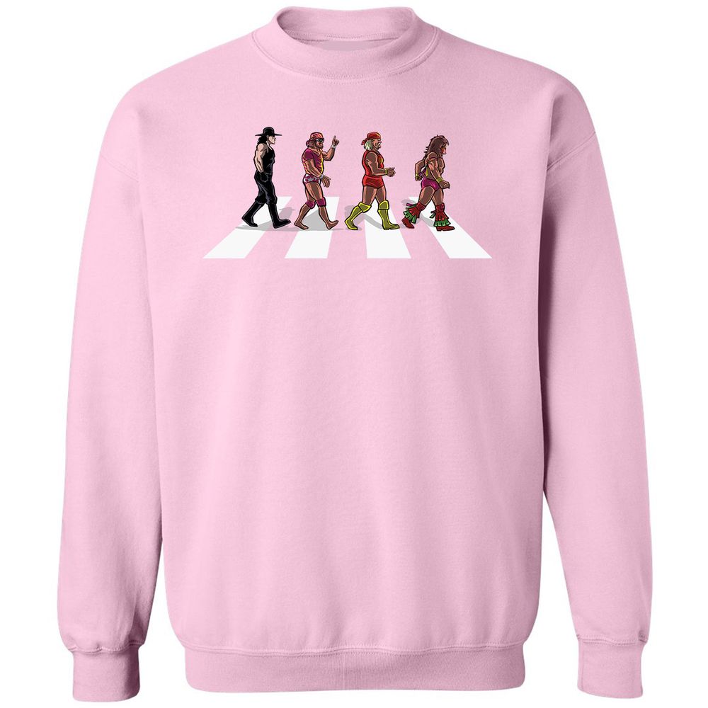 Classic Unisex Sweatshirt - TBR2LZGK - Light Pink - 3