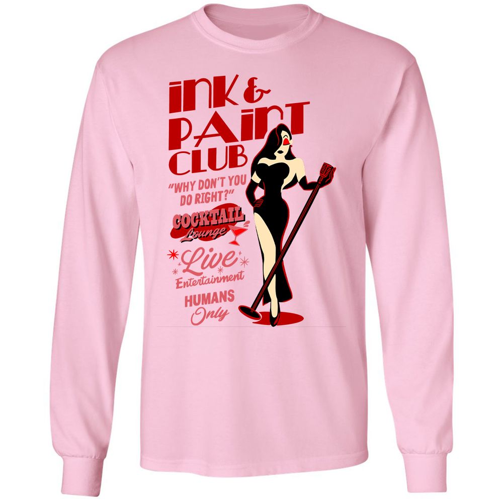 Long Sleeve T-Shirt - 3G6ZQL5Q - Light Pink - 3
