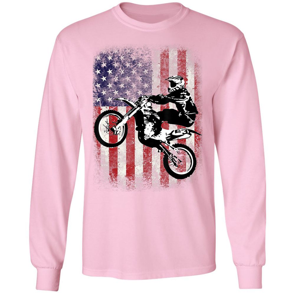 Long Sleeve T-Shirt - CQQT68G8 - Light Pink - 3