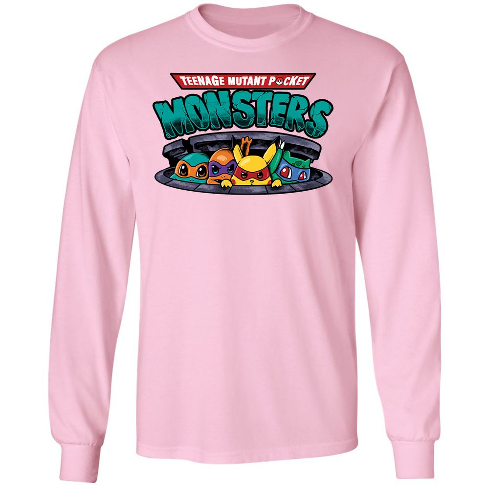 Long Sleeve T-Shirt - SFDSTXZ2 - Light Pink - 3