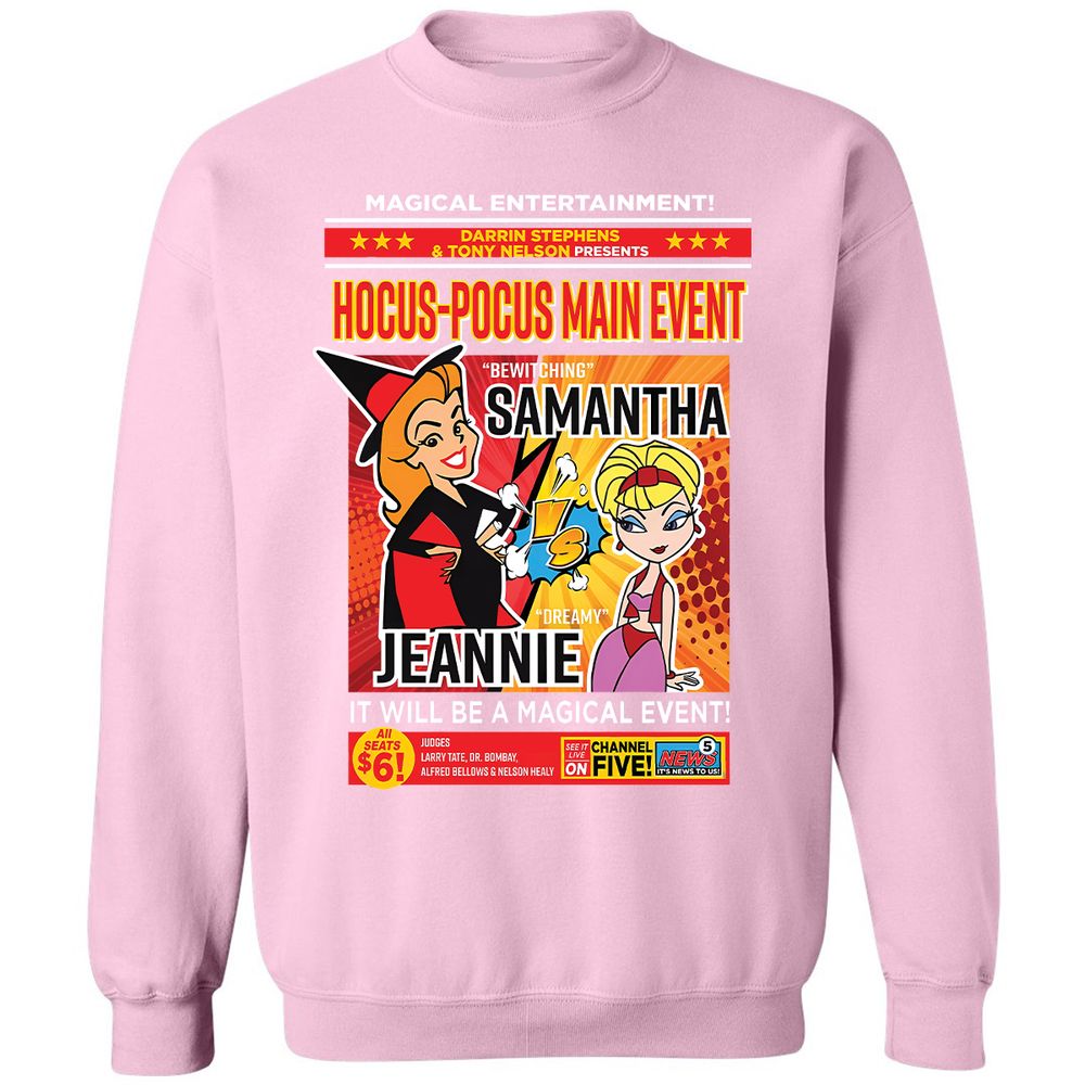 Classic Unisex Sweatshirt - T7CT391V - Light Pink - 3