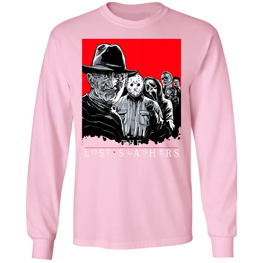 Long Sleeve T-Shirt - JGWVGPFE - Light Pink - 3