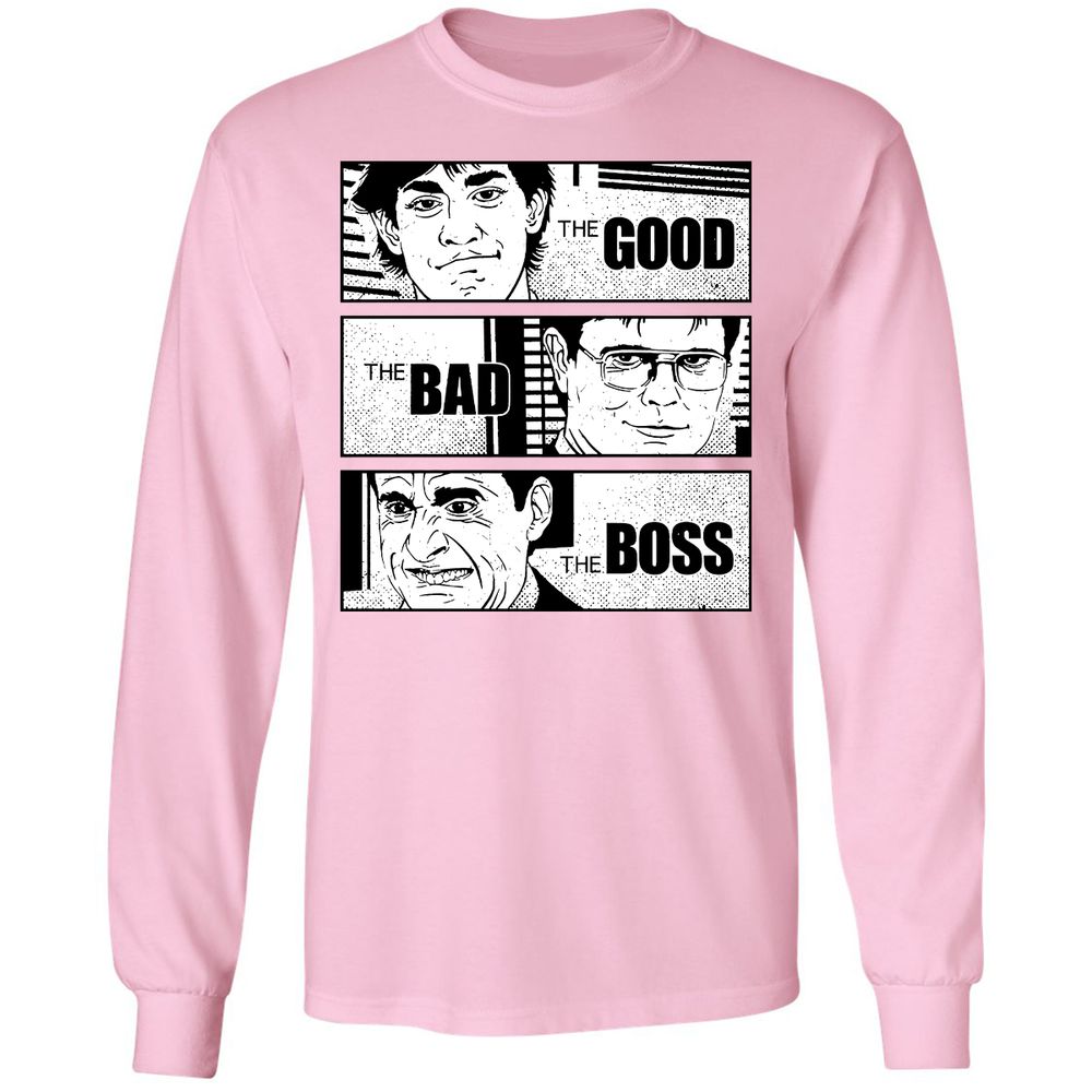 Long Sleeve T-Shirt - 8347BQJ3 - Light Pink - 3