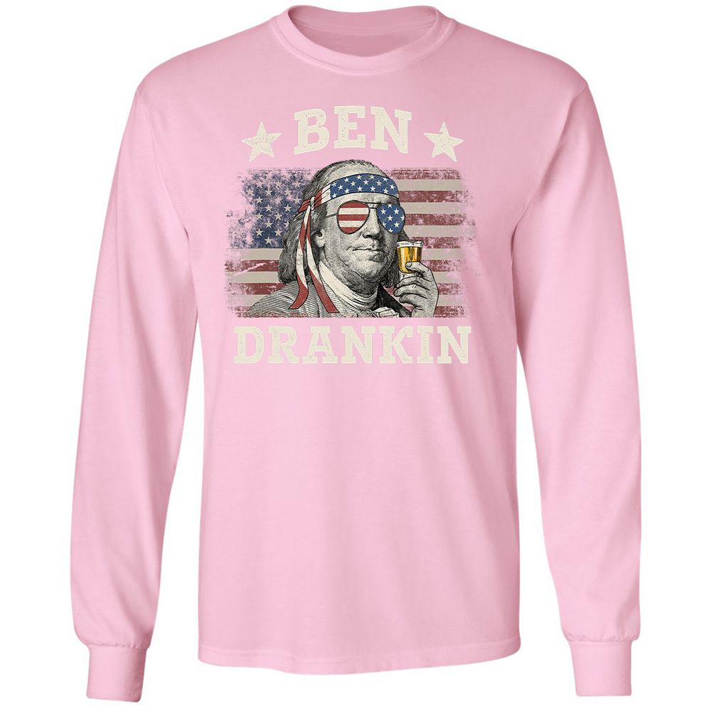 Long Sleeve T-Shirt - 44BJUVNP - Light Pink - 3