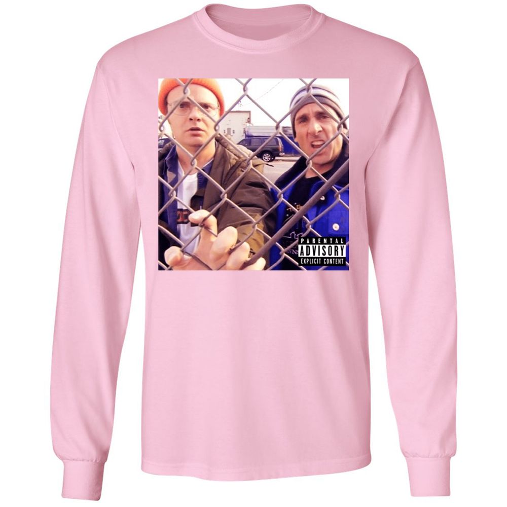 Long Sleeve T-Shirt - 4BZDP6P2 - Light Pink - 3