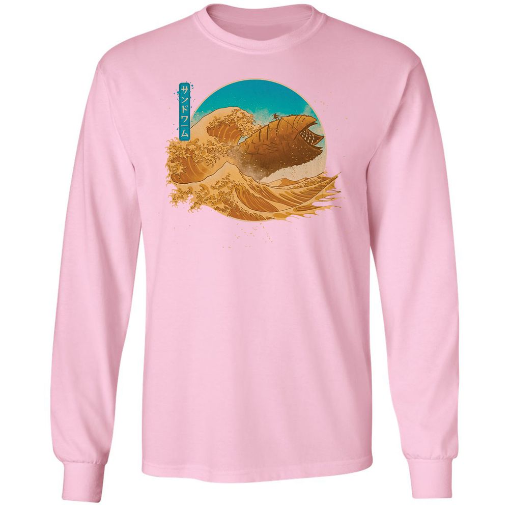 Long Sleeve T-Shirt - DKTZJ8QN - Light Pink - 3