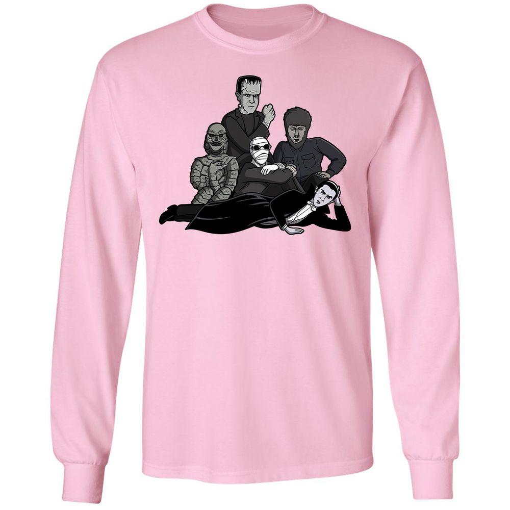 Long Sleeve T-Shirt - 1MS2AMZ5 - Light Pink - 3