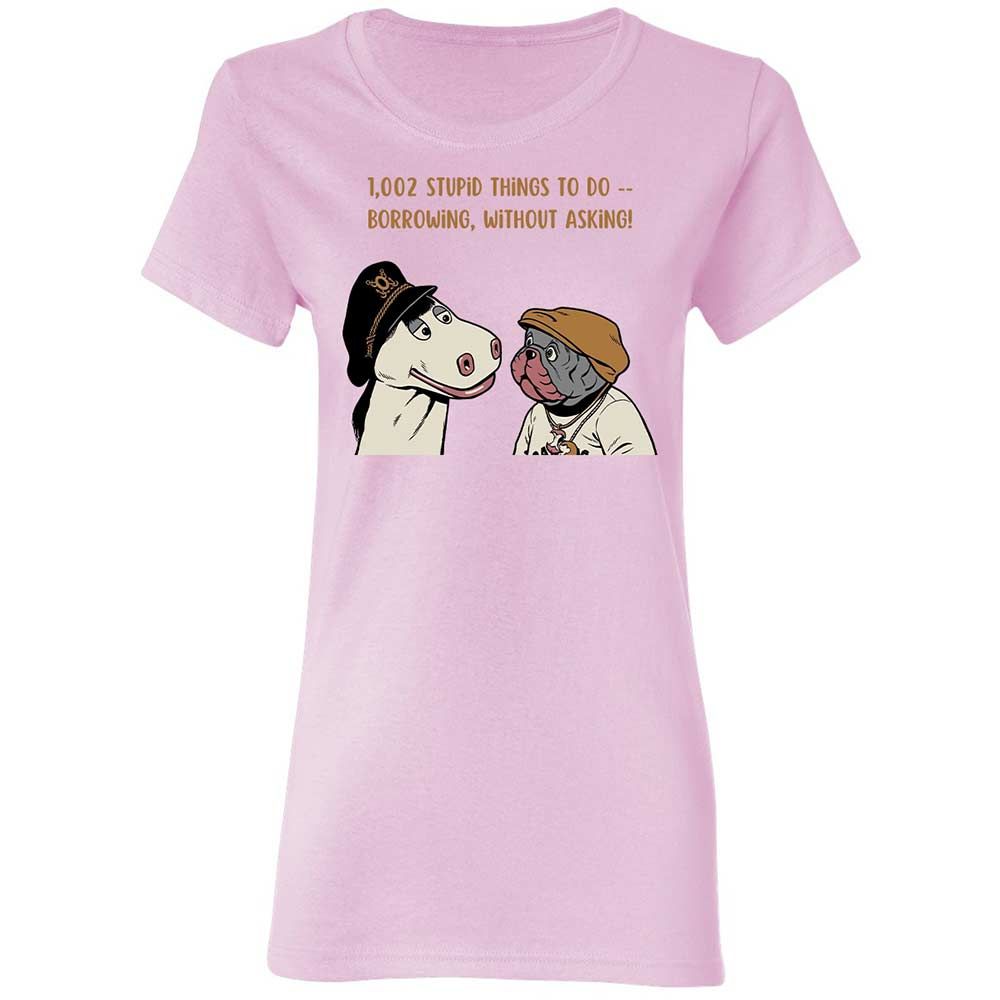 Women's T-Shirt - WTE9UQTB - Light Pink - 3