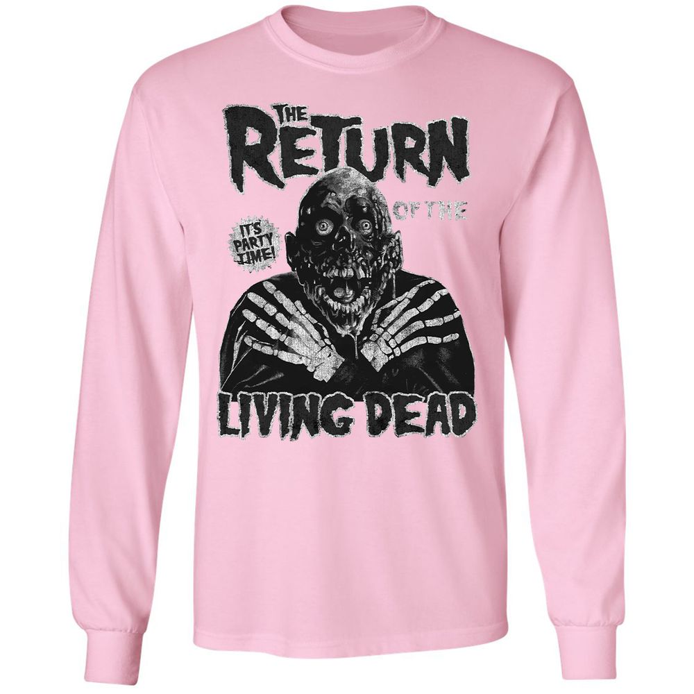 Long Sleeve T-Shirt - X6PAWT5K - Light Pink - 3