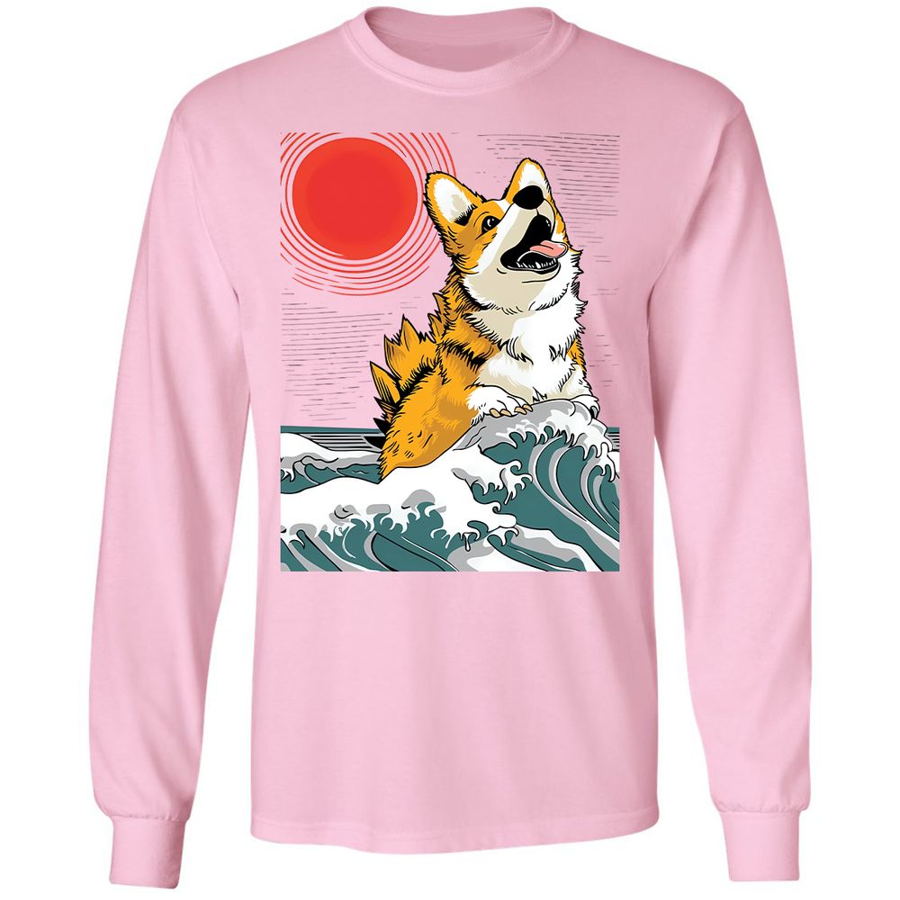 Long Sleeve T-Shirt - TDKS28ZN - Light Pink - 3