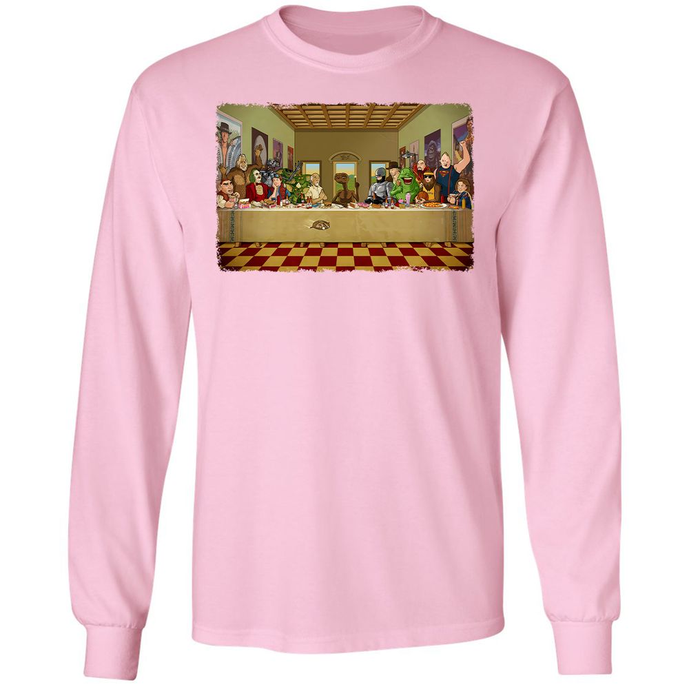 Long Sleeve T-Shirt - H7N7Y4EM - Light Pink - 3