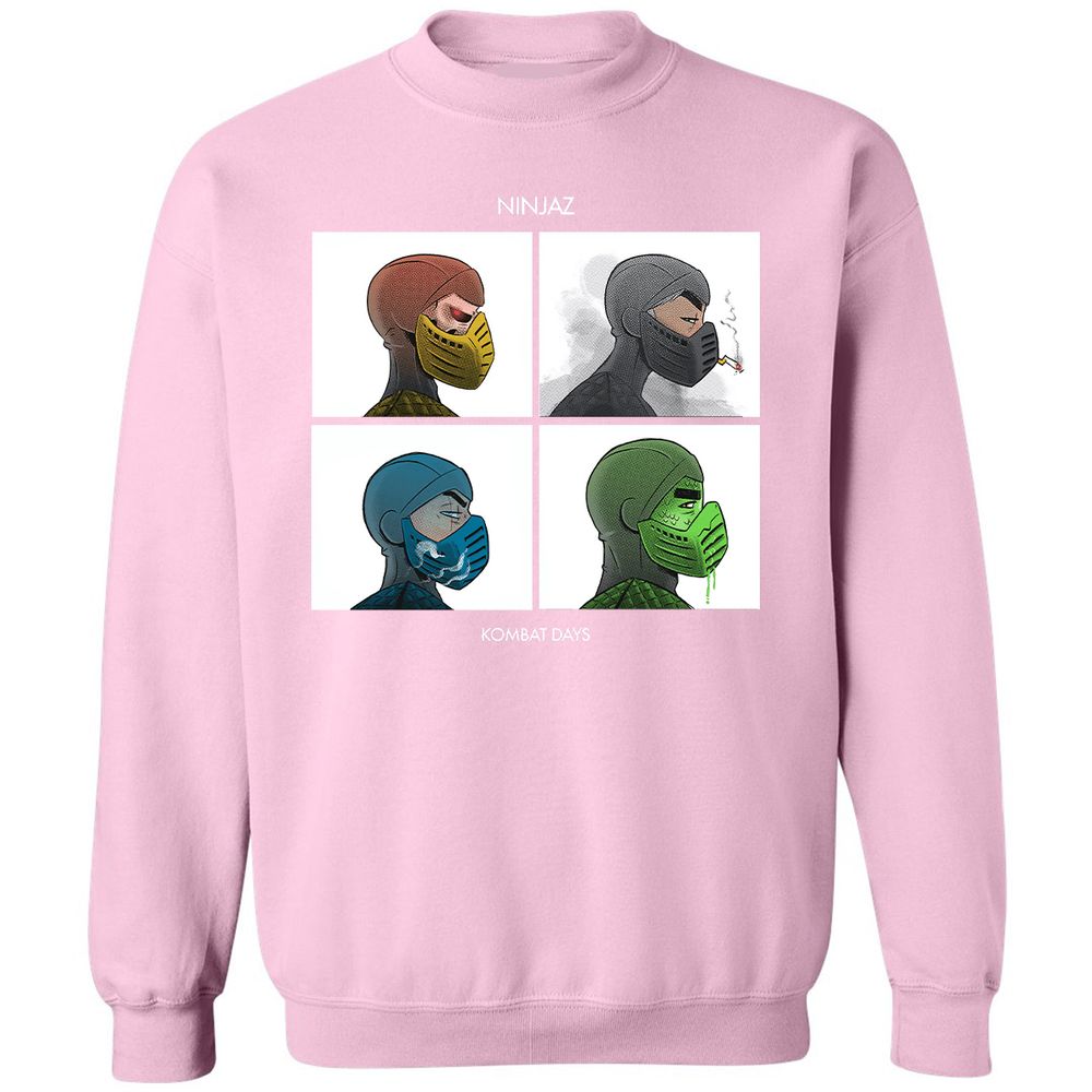 Classic Unisex Sweatshirt - L95J2WJT - Light Pink - 3