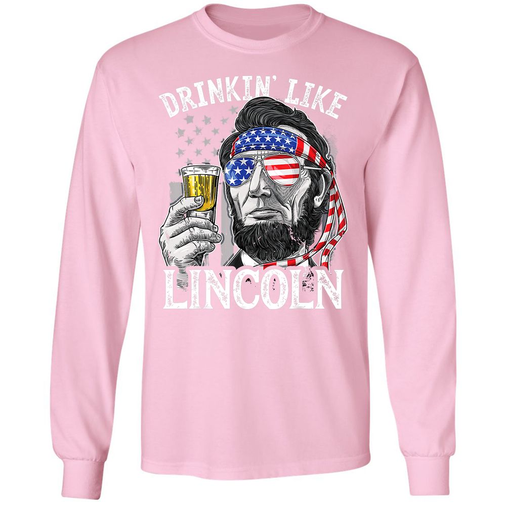 Long Sleeve T-Shirt - D7EBPPYR - Light Pink - 3