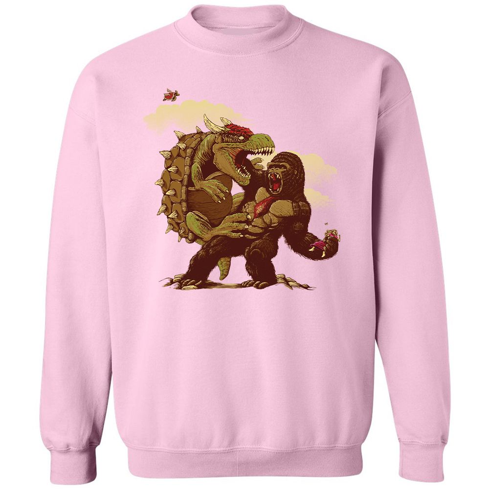 Classic Unisex Sweatshirt - YVSFKJET - Light Pink - 3