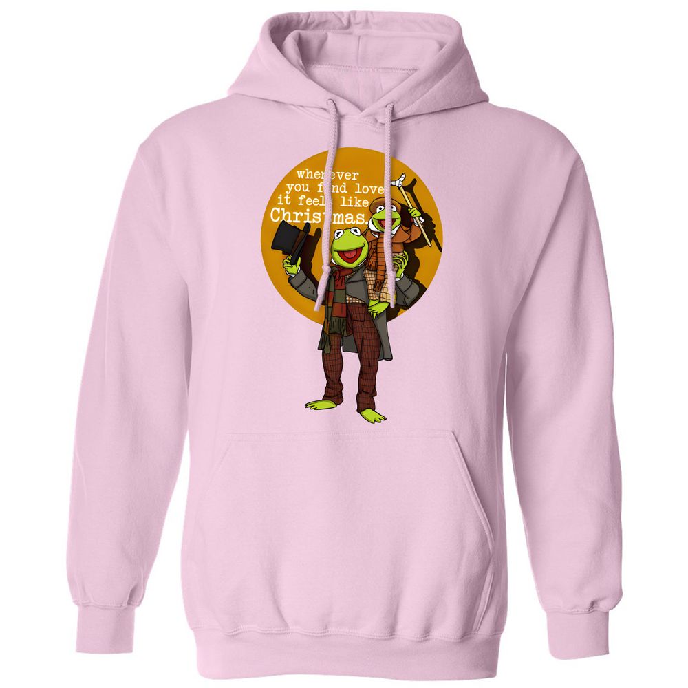 Classic Unisex Hoodie - 9WYED7UG - Light Pink - 3