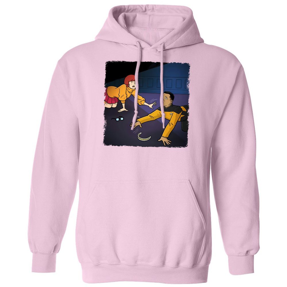 Classic Unisex Hoodie - Z69CY4R5 - Light Pink - 3