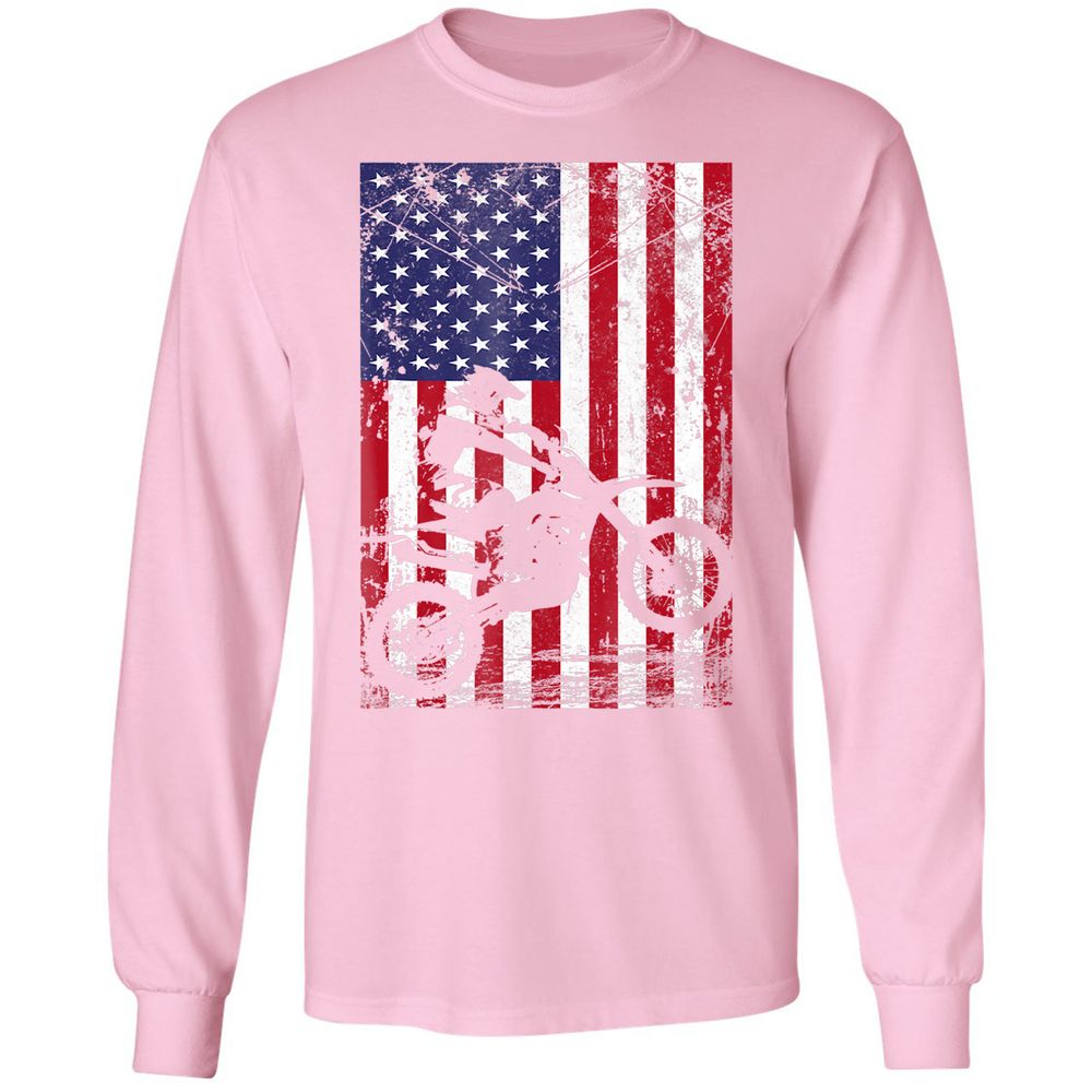 Long Sleeve T-Shirt - H2HMWKKS - Light Pink - 3