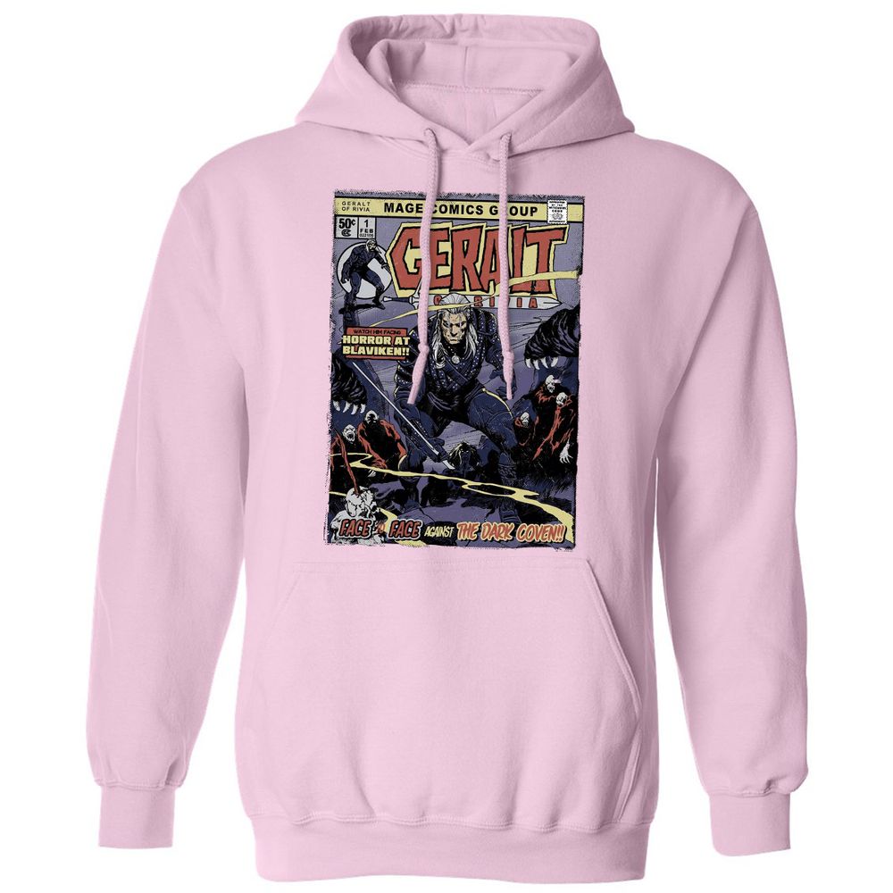 Classic Unisex Hoodie - 3ZUD3SDK - Light Pink - 3