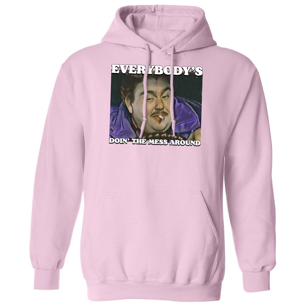 Classic Unisex Hoodie - BHM6DN3F - Light Pink - 3
